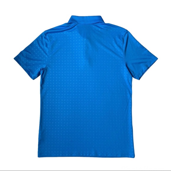 Men’s Nike Golf Dri-Fit Golf Polo Shirt Blue - Size Medium *Check Photos* - Picture 2 of 6